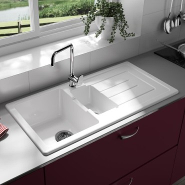 Seen is a right hand drainer installation - 2710715