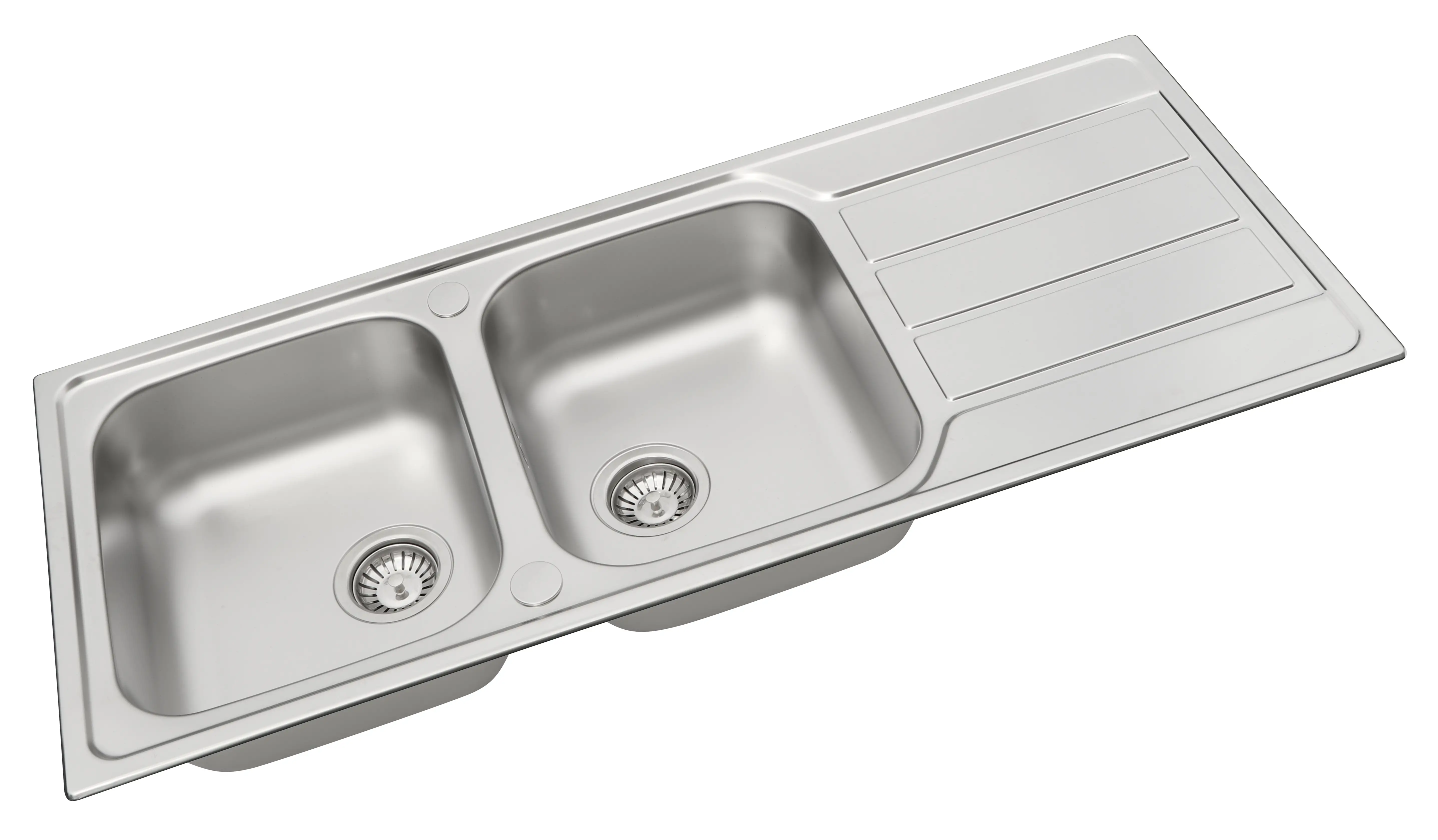 double drainer sink