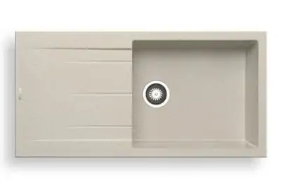 cream composite sinks