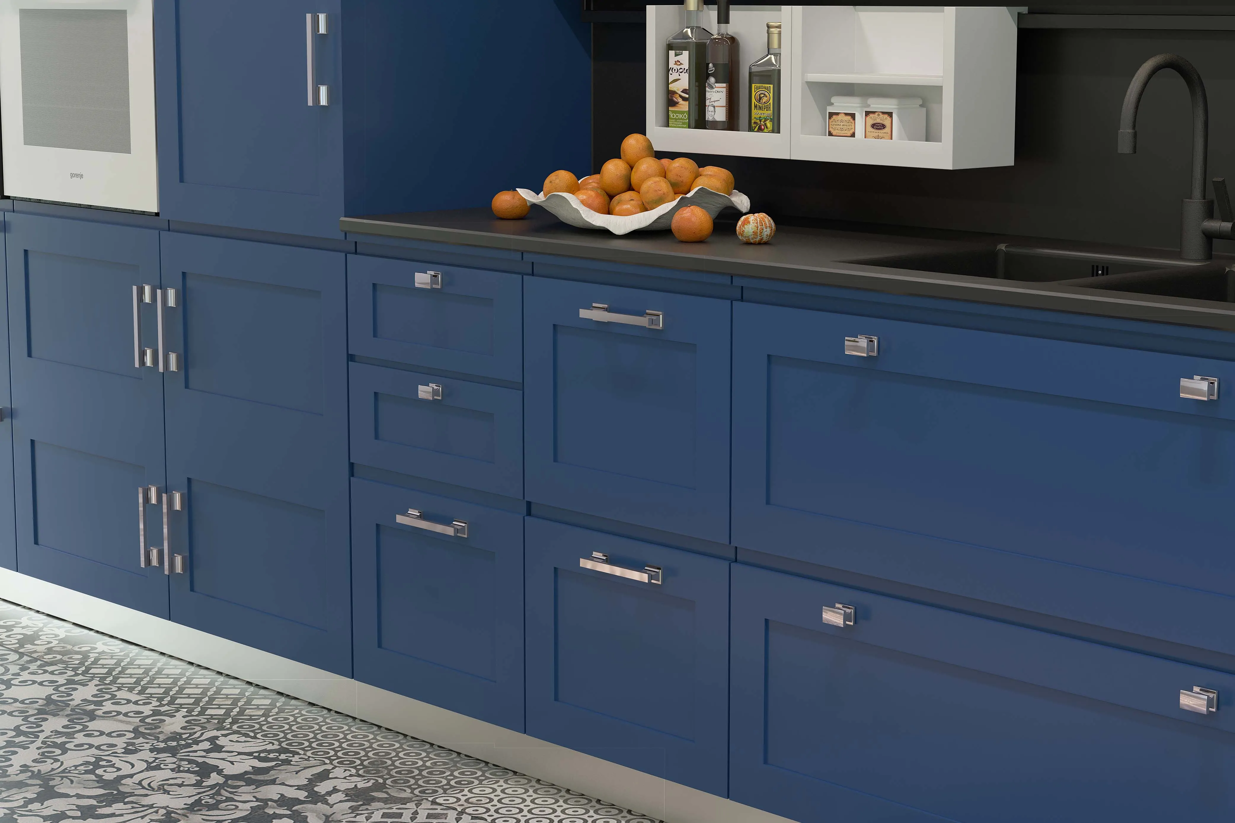 kensington chrome handle collection
