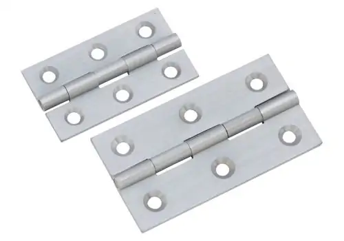 Nickel Flush Hinge