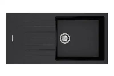 black composite sinks