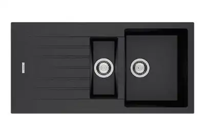 black granite sinks