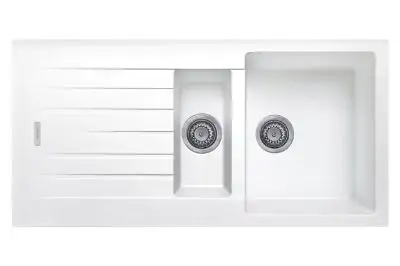 white granite sinks