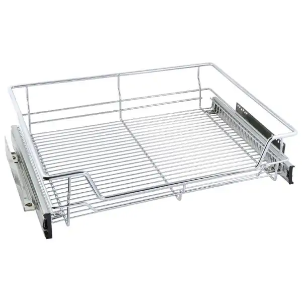 Pull Out Chrome Wire Storage Baskets