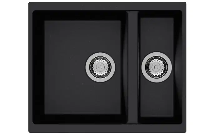 Black composite sink