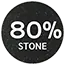 80% Stone